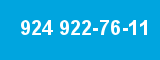 924 922-76-11